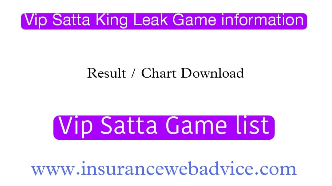 Vip Satta King | Vip Satta King Result