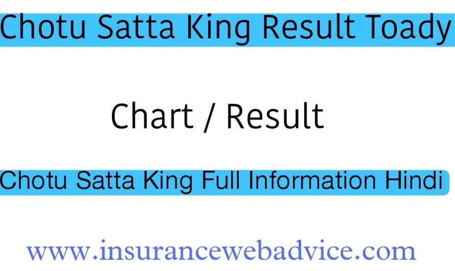 Chotu Satta King | Chotu Satta Result