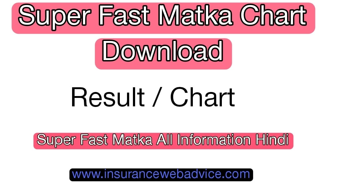 Super Fast Matka Chart