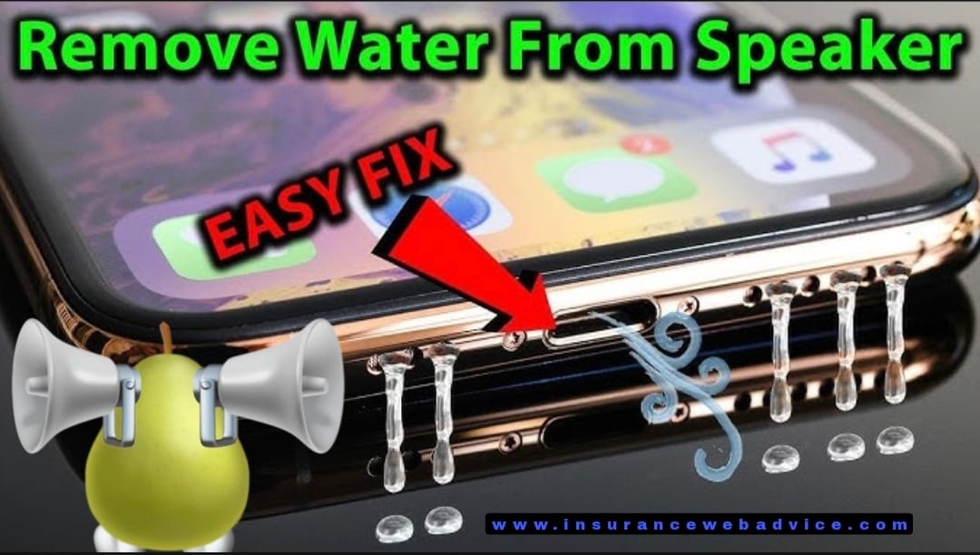 How to Eject Water in fix My Speaker